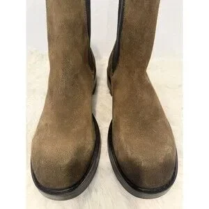 Zara Men Limited Edition Suede Leather Chelsea Boots Brown US 12 EUR 45 LEATHER CHELSEA BOOTS - Brown | ZARA United States main image 3